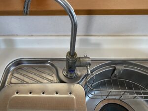 神奈川のキッチン取付け隊　浄水器の取り外し　施工前